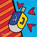 Romero Britto Romero Britto Mazel Tov Collection (Dreidel)
